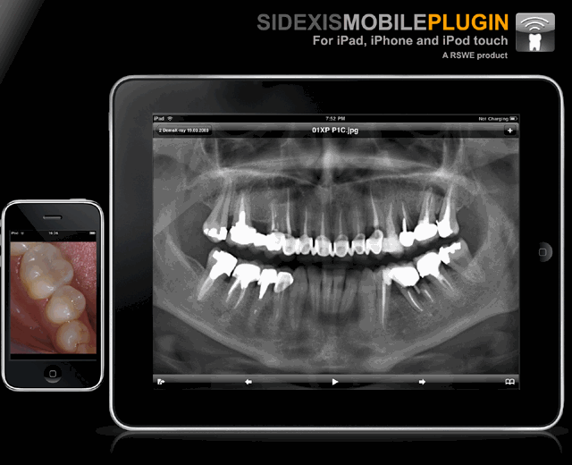 RSWE releases an update of it's well known SidexisMobilePlugin software supporting Apple's new iPad mobile device. RSWE releases an update of it's well known SidexisMobilePlugin software supporting Apple's new iPad mobile device.